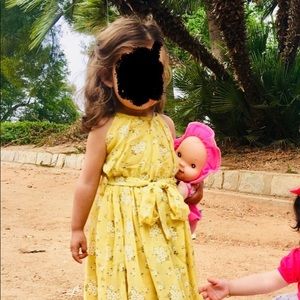 Bailey’s Blossoms Yellow Dress 18-24 Months
